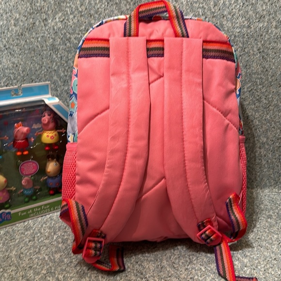 Peppa Pig character set!!!!! Fun at the Fair!!!  PLUS Peppa Pig Backpack!!! NEW! - Picture 4 of 7